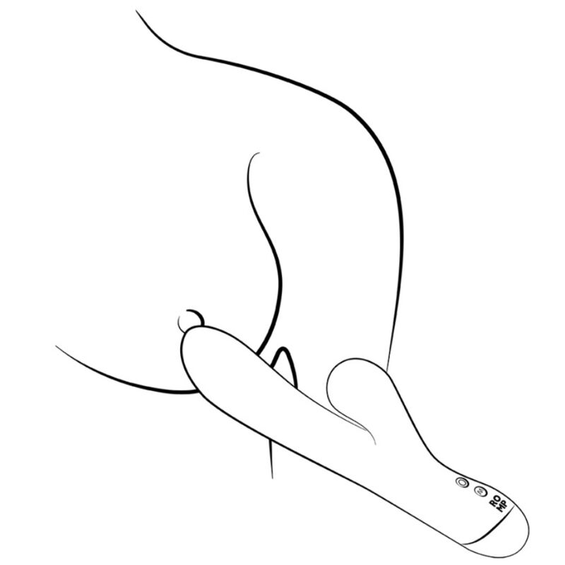 ROMP Pulse Rabbit Dual G-Punkt-Vibrator Elektrisch Blau