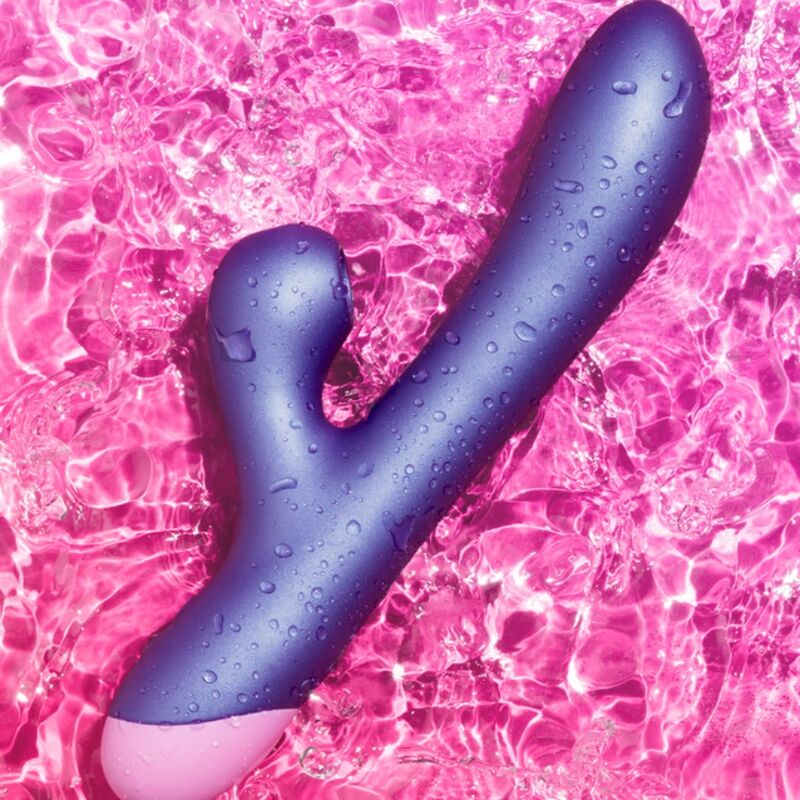 ROMP Pulse Rabbit Dual G-Punkt-Vibrator Elektrisch Blau