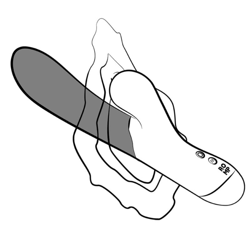 ROMP Pulse Rabbit Dual G-Punkt-Vibrator Elektrisch Blau