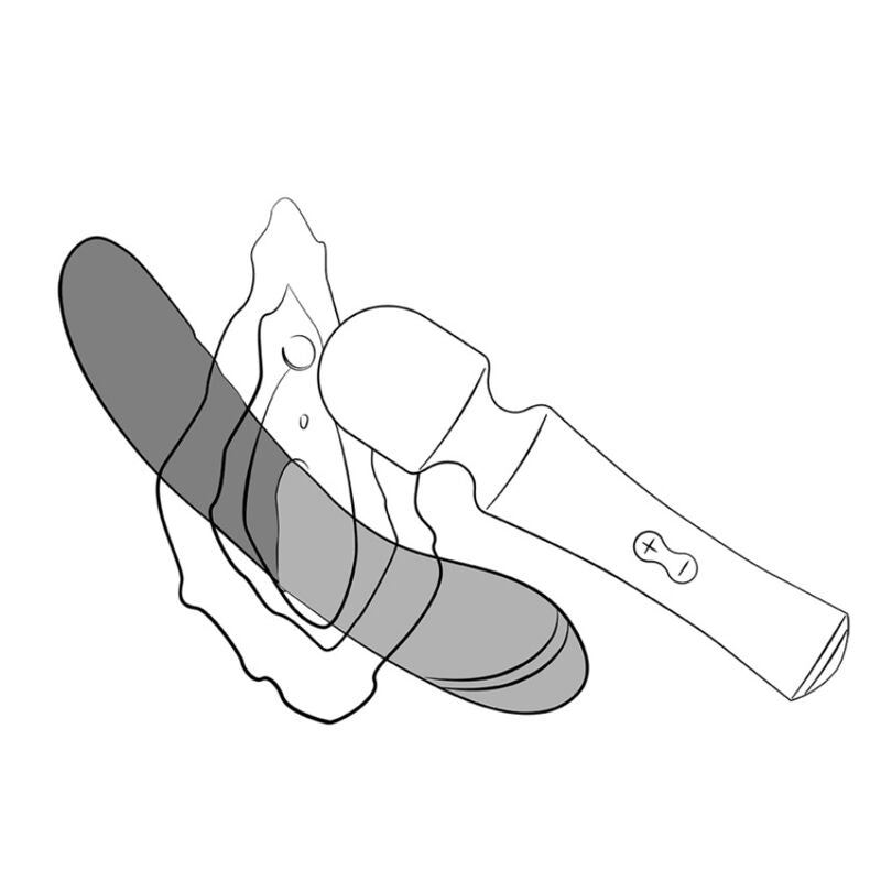 ROMP Presto Mini-Stabvibrator mit flexiblem Kopf – Gruen