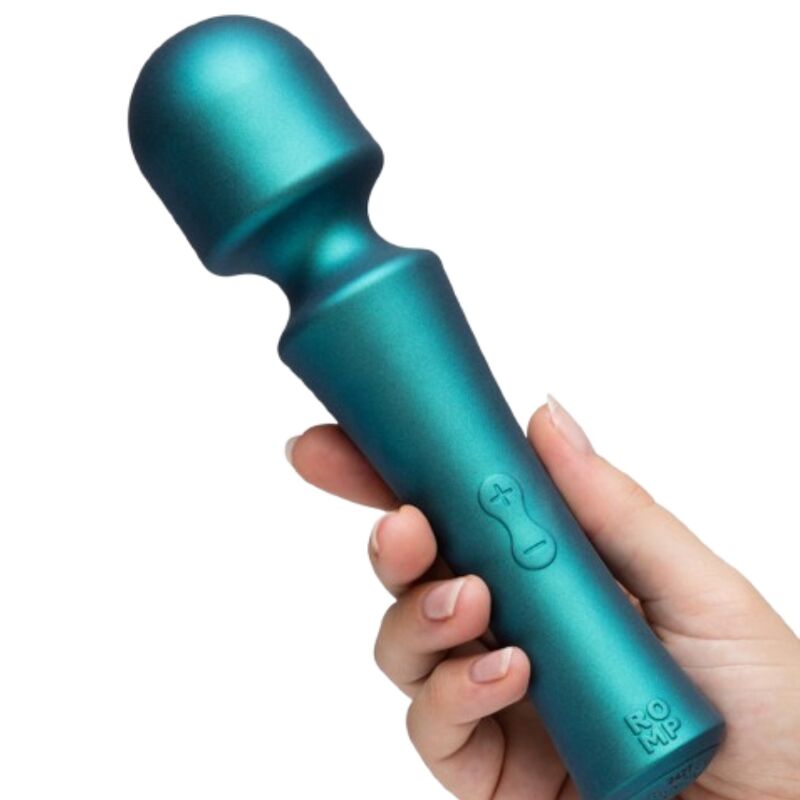 ROMP Presto Mini-Stabvibrator mit flexiblem Kopf – Gruen