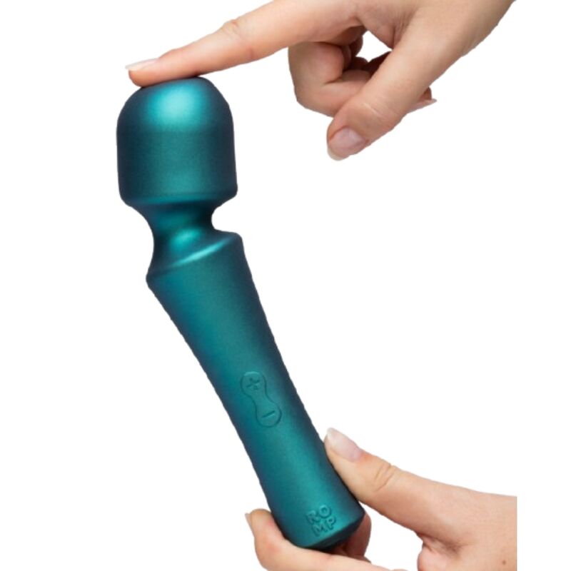 ROMP Presto Mini-Stabvibrator mit flexiblem Kopf – Gruen