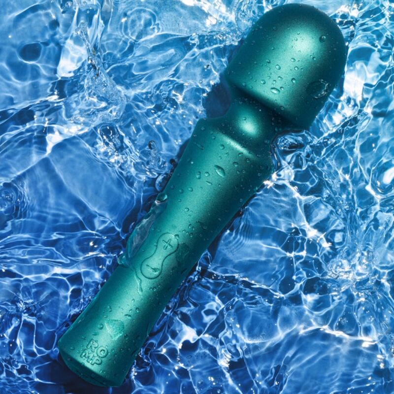ROMP Presto Mini-Stabvibrator mit flexiblem Kopf – Gruen