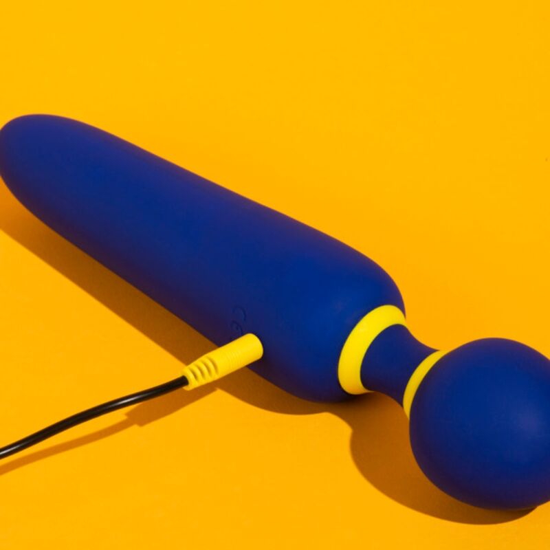 ROMP Flip Vibrationsstab, leise, 10 Modi – Blau