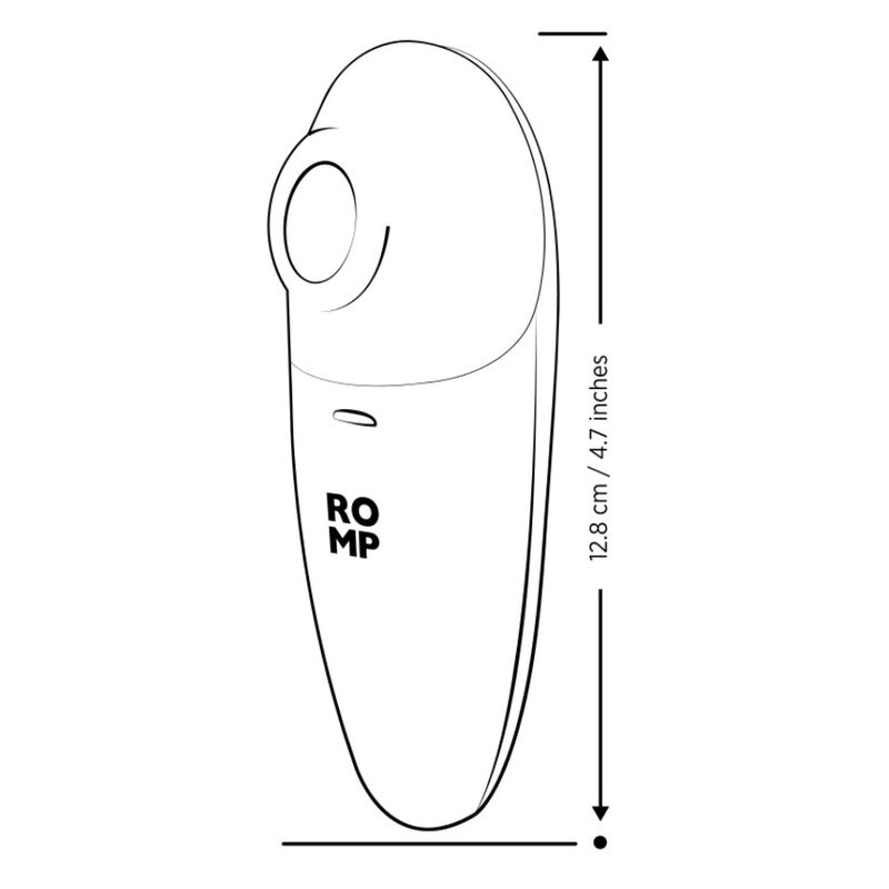 ROMP Switch X Klitorisstimulator, 6 Stufen – Orange