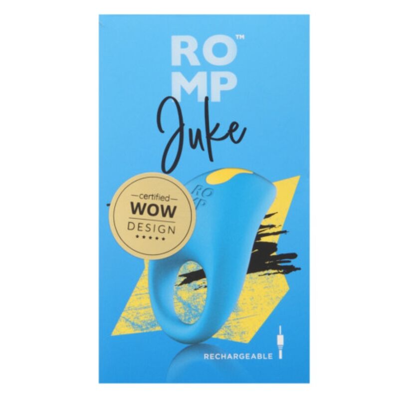 ROMP Juke Silikon-Penisring mit Klitorisvibrator