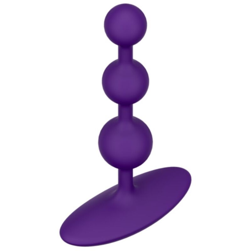 ROMP Amp Flexible Silikon-Analperlen, 12,5 cm – Lila