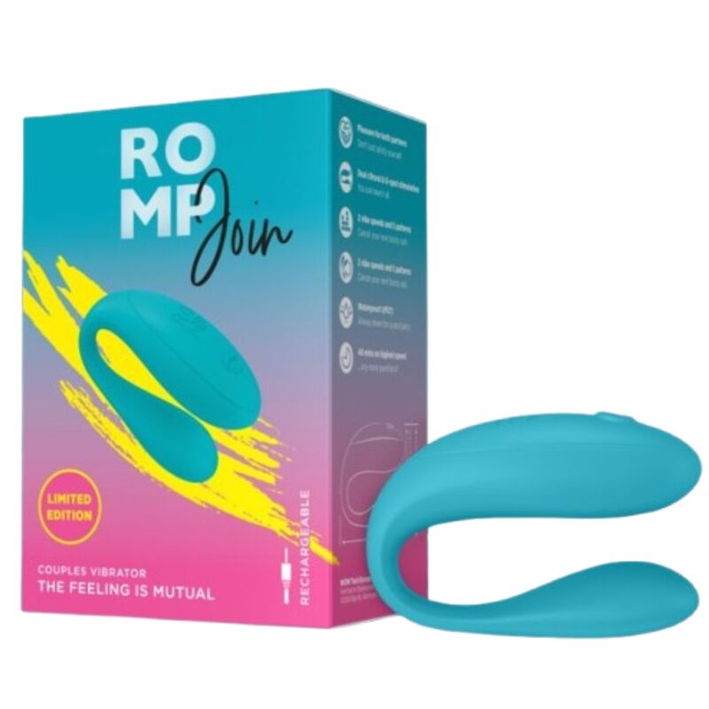 ROMP Join Paarvibrator – Tuerkis