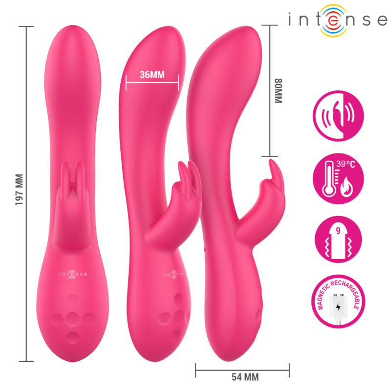 Intense Tammy – Rabbit-Stimulator mit Waermefunktion
