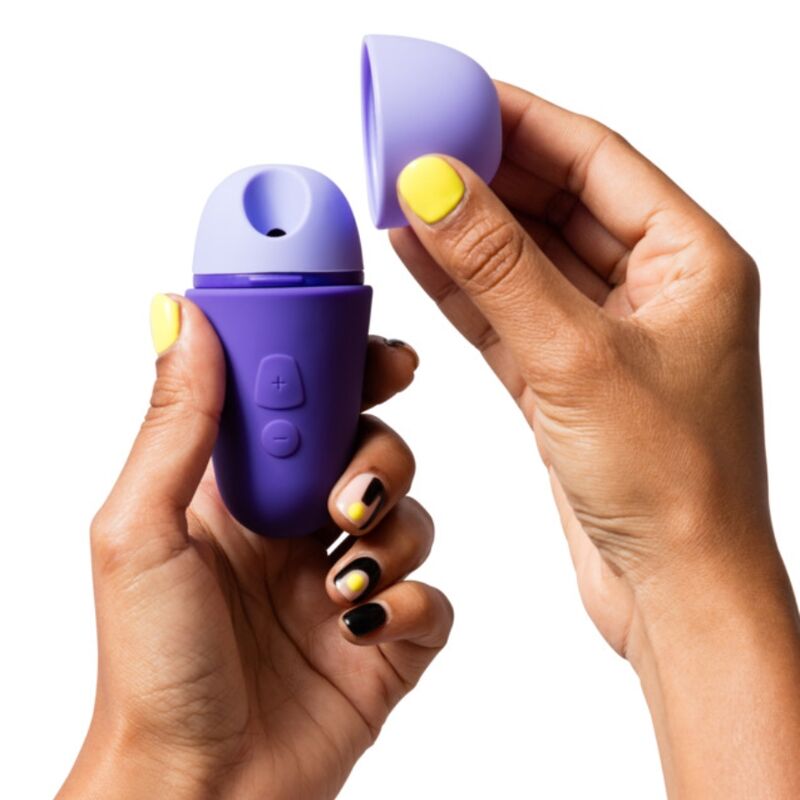 ROMP Free X Klitoralstimulator mit Deckel, 10 Stufen – Lila