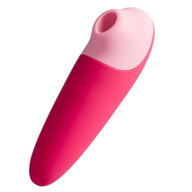 ROMP Shine X Stabvibrator mit Saugfunktion, 10 Stufen – Rosa
