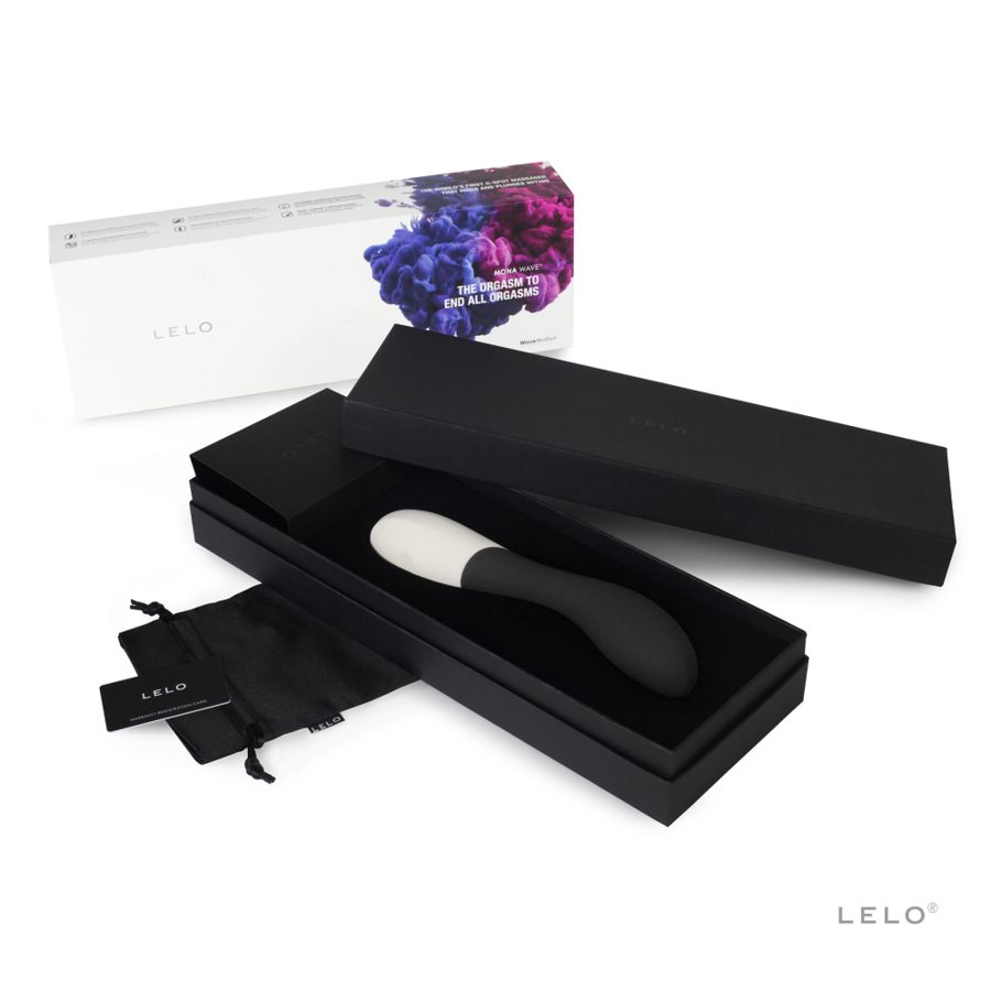 Lelo Mona Wave Schwarzer Vibrator
