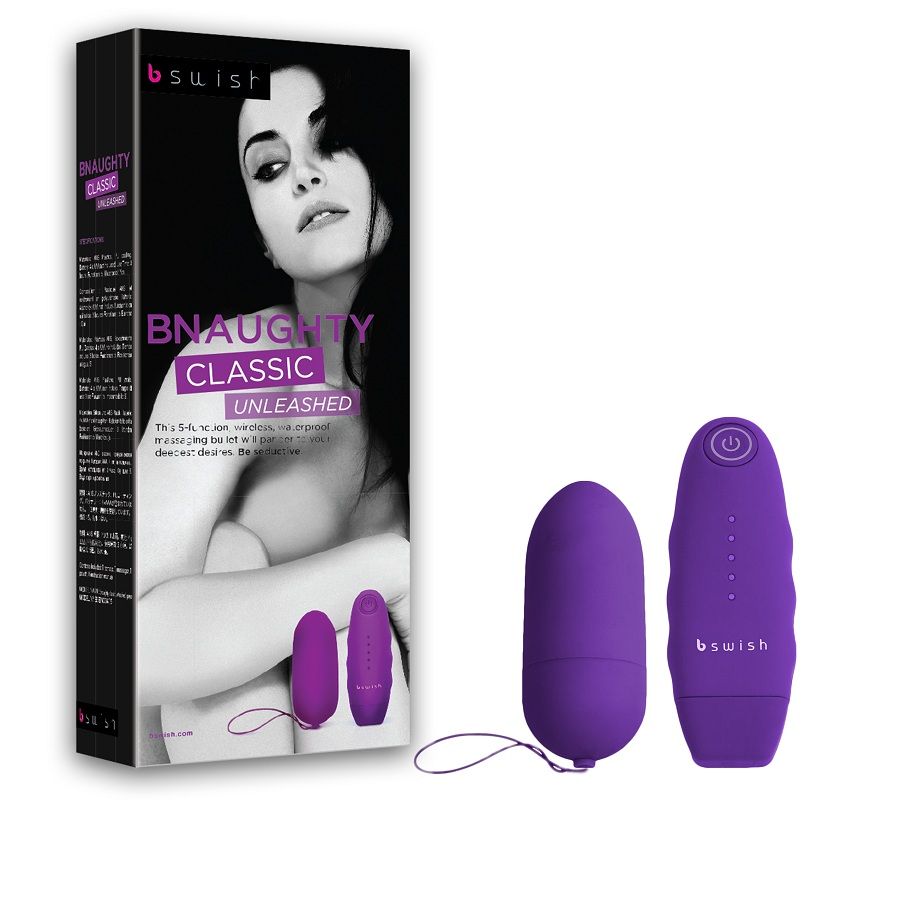 B Swish – Bnaughty Unleashed Klassische Rosa Fernbedienung