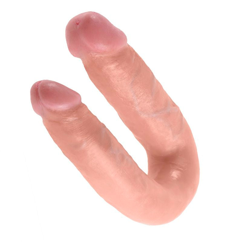 King Cock Doppelpenetrationsdildo 13.9 cm Natürlich