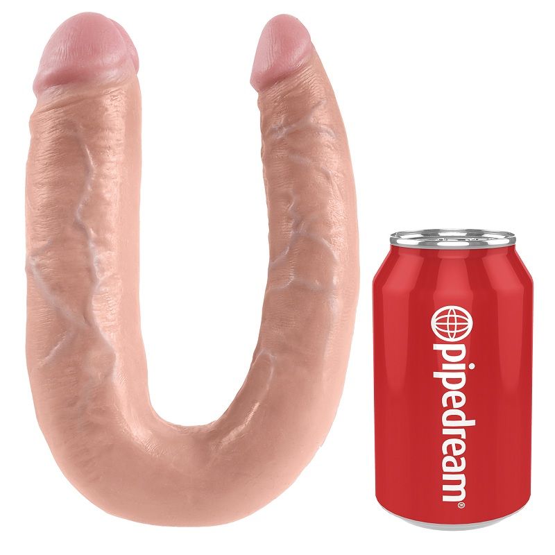 King Cock Doppelpenetrationsdildo 17.8 cm Natürlich