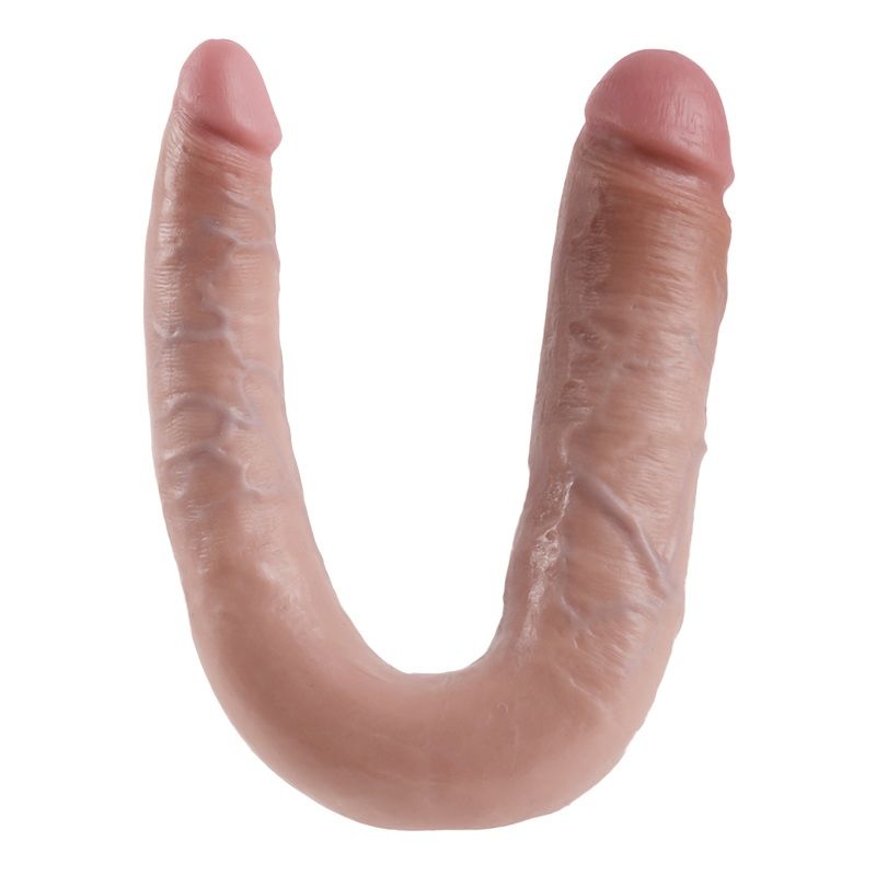 King Cock Doppelpenetrationsdildo 17.8 cm Natürlich