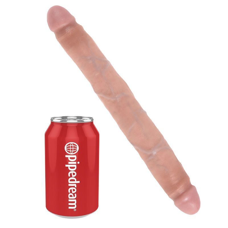 King Cock Schlanker Doppeldildo 30 cm