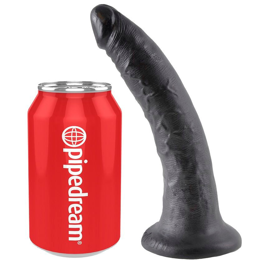King Cock Dildo Schwarz 17.8 cm