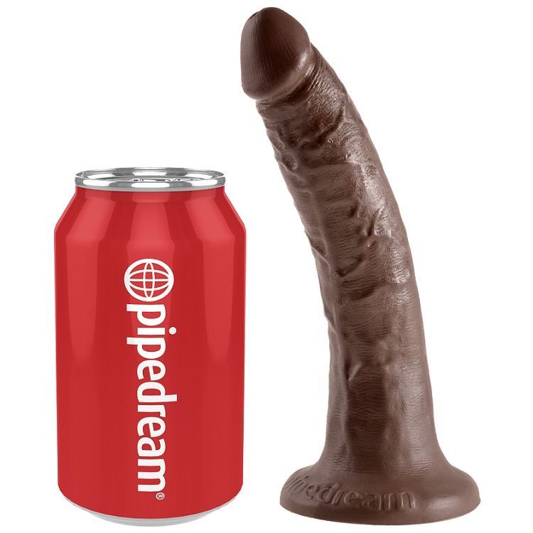 King Cock 7 Dildo Schokolade 17.8 cm