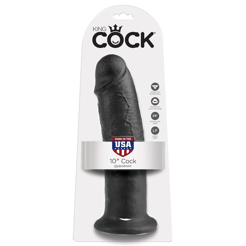 King Cock Dildo Schwarz 25 cm