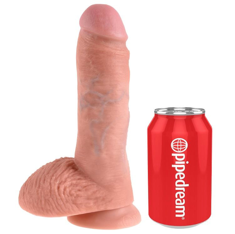 King Cock 8 Dildo Fleisch mit Eier 20.3 cm