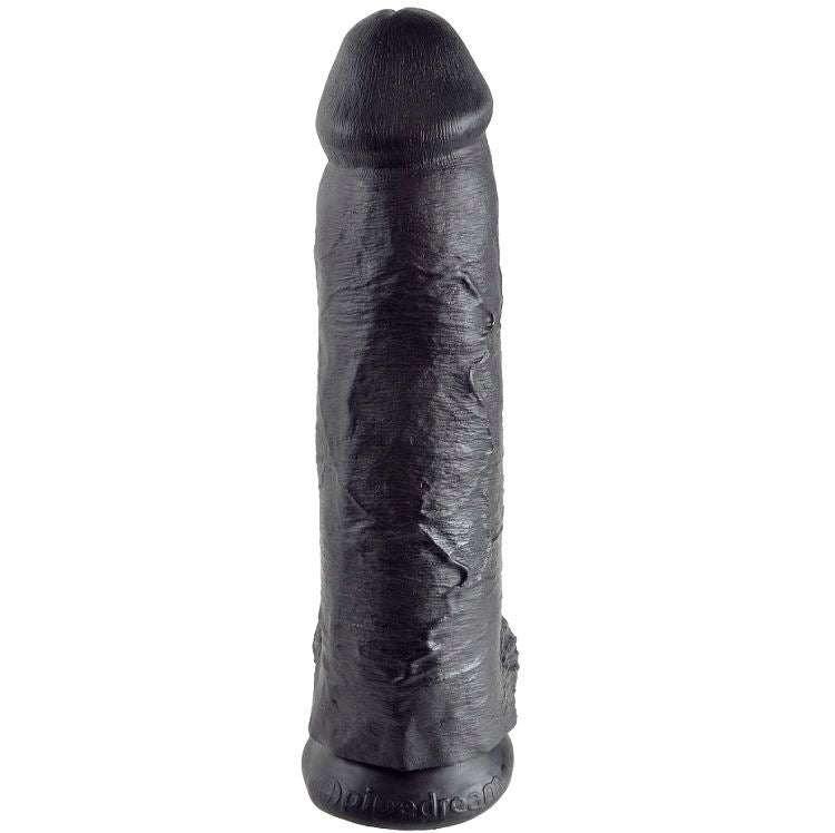 King Cock Dildo Schwarz mit Eier 30.48 cm