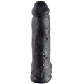 King Cock Dildo Schwarz mit Eier 30.48 cm
