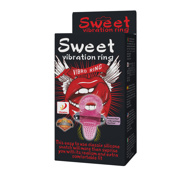 Baile for Him Sweet Abs 10 Rhythms Ring Rosa Vibrator Penis...