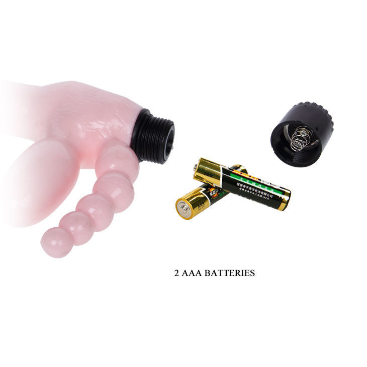 Baile Seilloser Tpr-Gurt mit Vibration und Analstimulation 25.4 cm