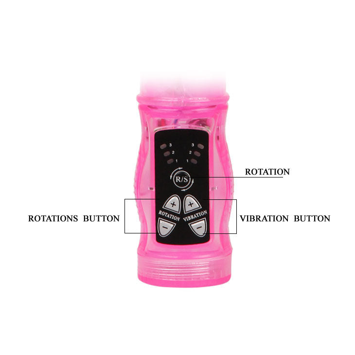 Baile Rotations Baile - Rosa Kaninchen Mini Rotator mit Superstimul...