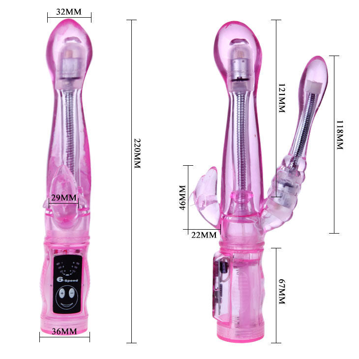 Baile Vibrators Baile - Flexibler Vibrator mit Analstimulator