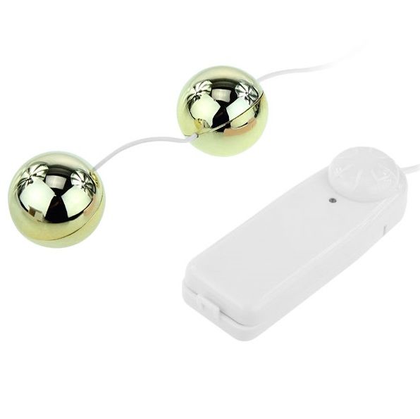 Baile Stimulating Baile - Goldener Vibrator mit Chinesischen Bllen