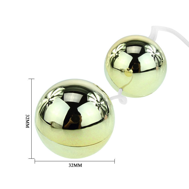 Baile Stimulating Baile - Goldener Vibrator mit Chinesischen Bllen