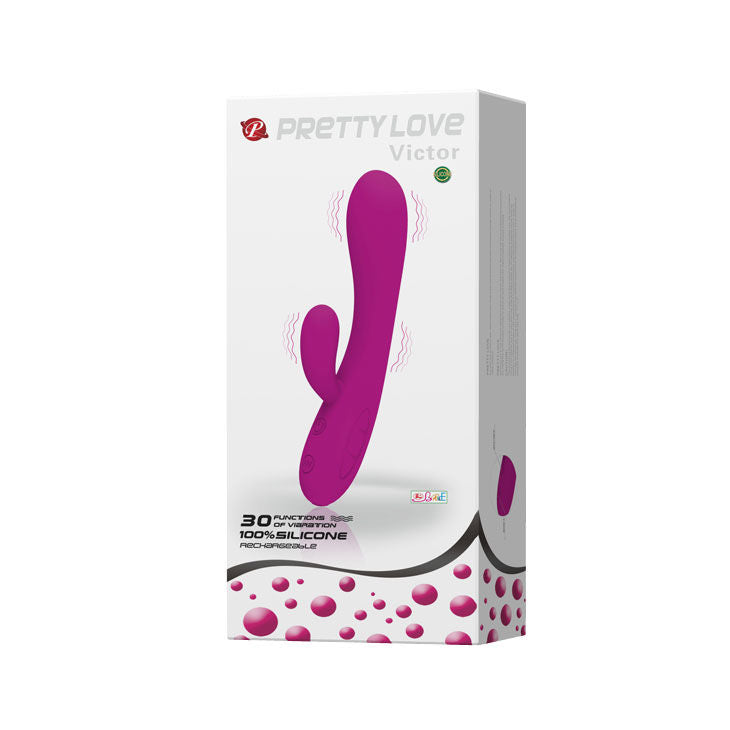 High Tech Pretty Love - Smart Victor Vibrator mit Klitoristimulator