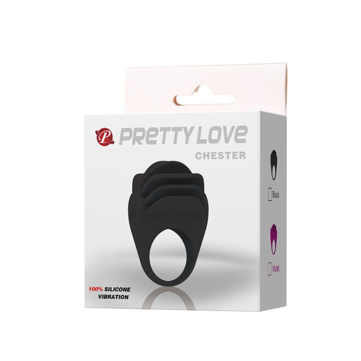 For Him Pretty Love - Chester Schwarzer Vibratorring