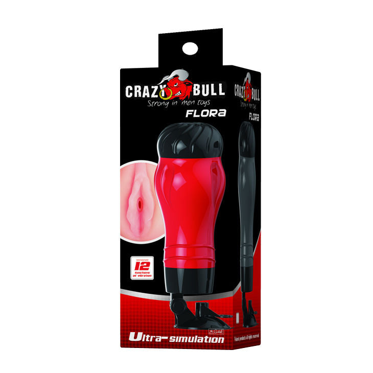 Crazy Bull Flora Vagina mit Masturbatorbasis