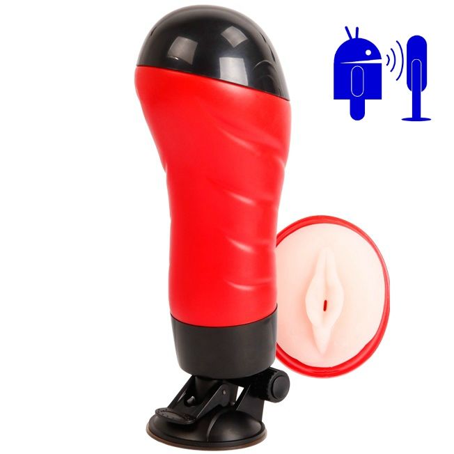 Crazy Bull Vagina mit Sprachmasturbatorbasis