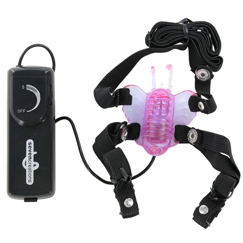 Seven Creations Schmetterlingsstimulator mit Vibration