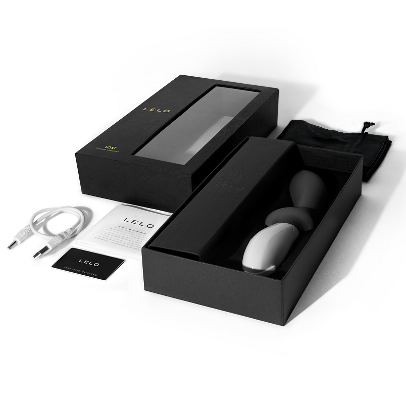 LELO Loki Schwarzer Prostatikvibrator
