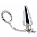 Metal Hard Stahlring mit Analplug 80 X 55 mm