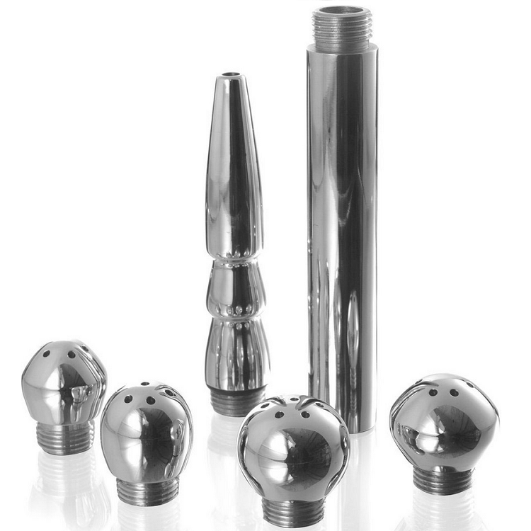 Metal Hard Vaginal-/Anal-Reinigungsset 5-Tlg