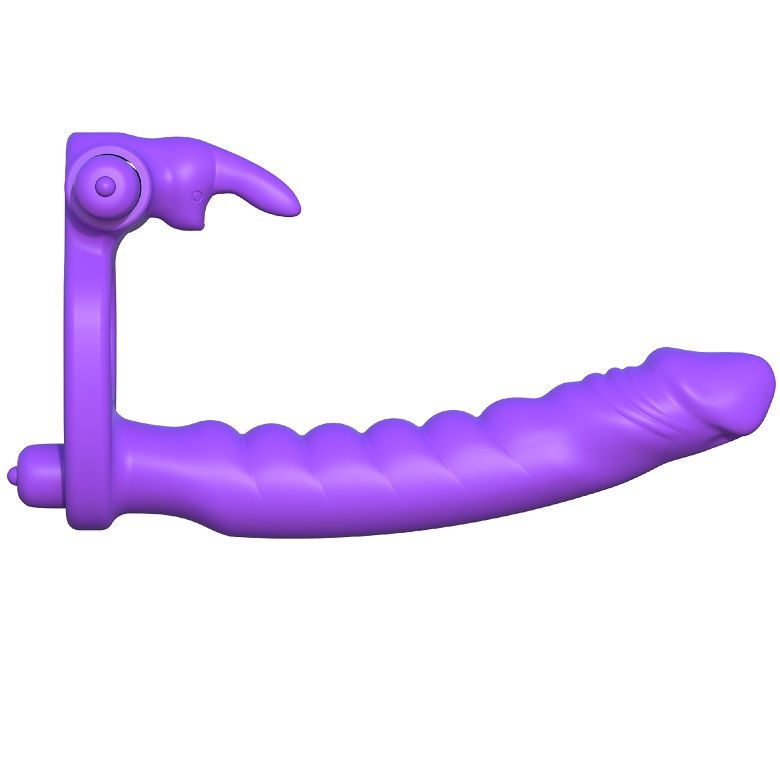 Fantasy C-ringz Silikon Doppelvibratorkaninchen