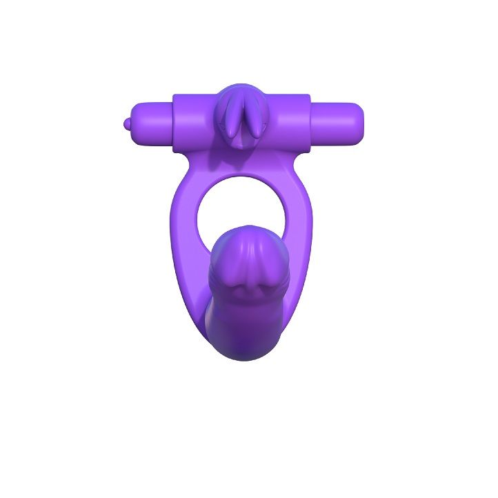 Fantasy C-ringz Silikon Doppelvibratorkaninchen