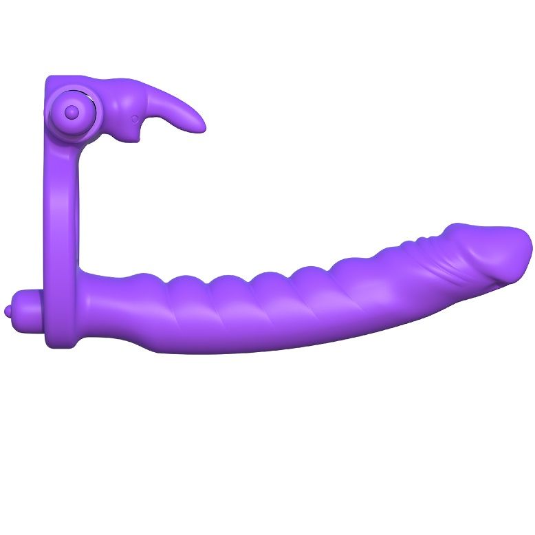 Fantasy C-ringz Silikon Doppelvibratorkaninchen