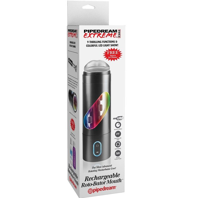 Extreme Toyz Roto Bator Usb-Mnnlicher Masturbator-Mund