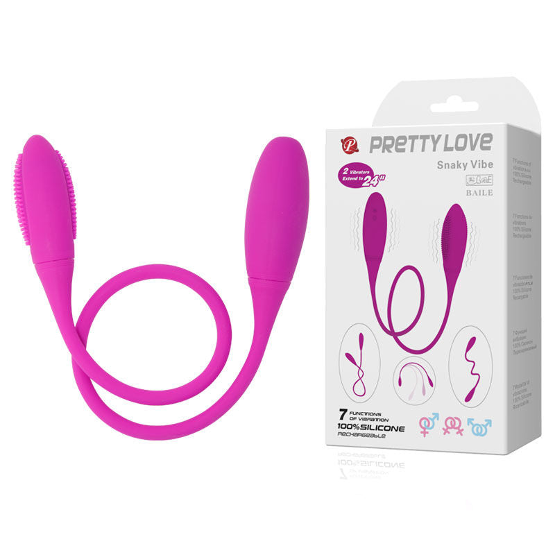 High Tech Pretty Love - Snaky Deluxe Vibrator 7 V