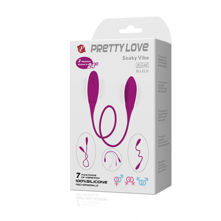 High Tech Pretty Love - Snaky Deluxe Vibrator 7 V