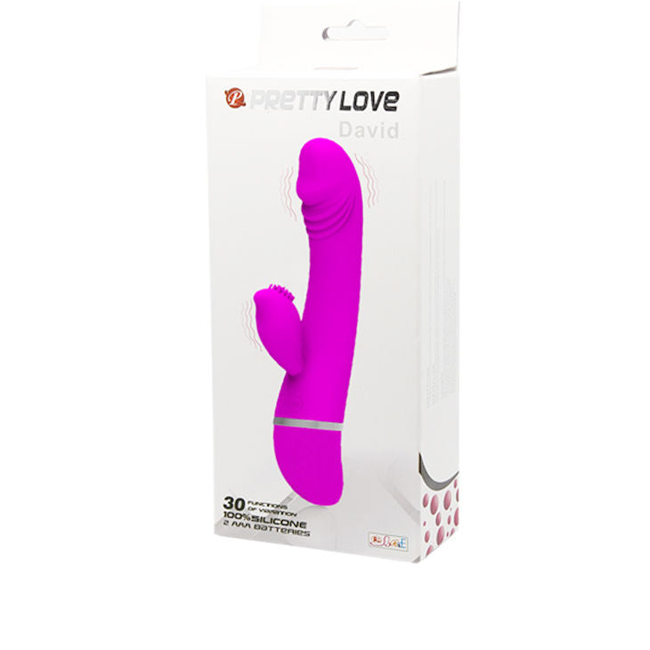 High Tech Pretty Love - Flirtation Vibrator mit Kaninchen David