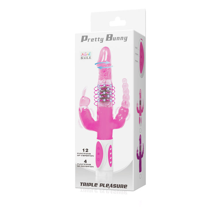 Baile Rotations Baile - Pretty Bunny Dreifacher Vibrator Rotator
