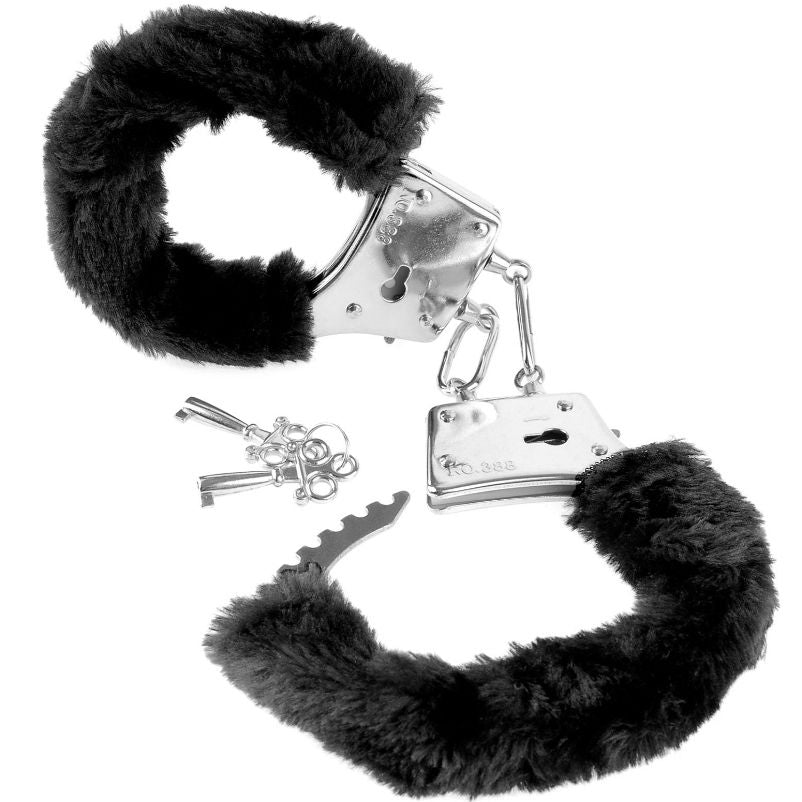 Fetish Fantasy Series Furry Manschetten Schwarz
